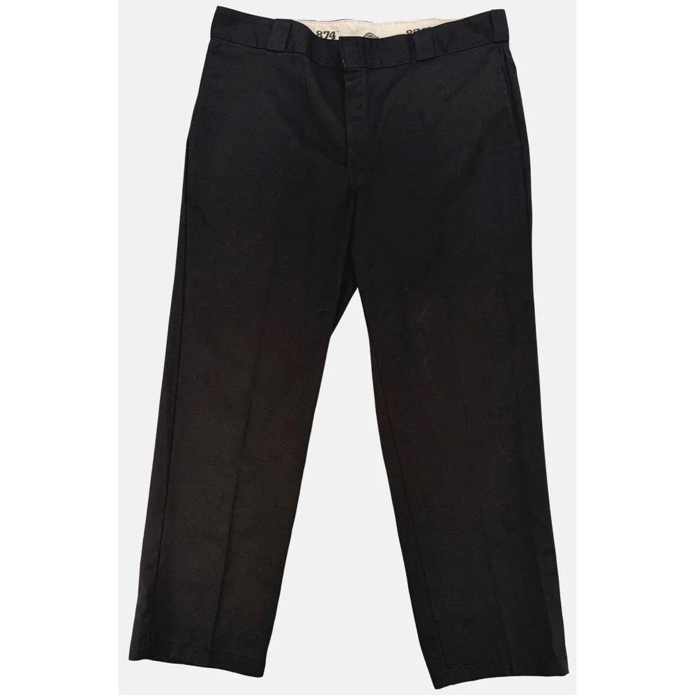Dickies‎ 874 Original Fit Work Pants 40x30 Black Streetwear Workwear Vintage